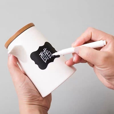 استيكر توابل اسود بالقلم