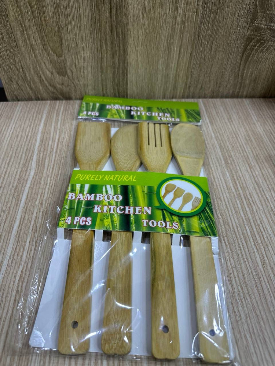 Wooden serving set