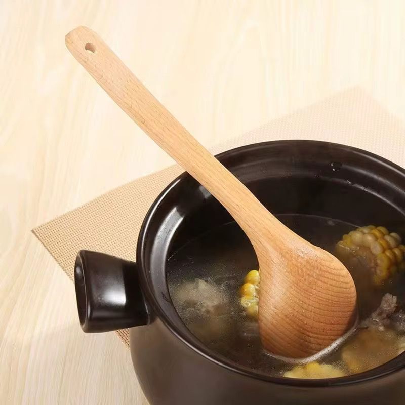 Wooden ladle