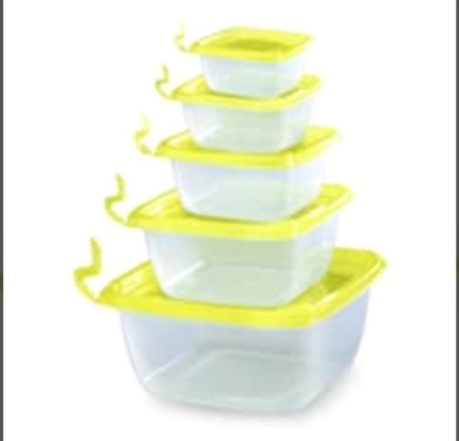 Food containers size 1,2,3,4,5