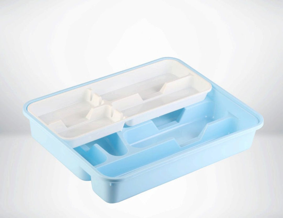 Two-tier cutlery drawer