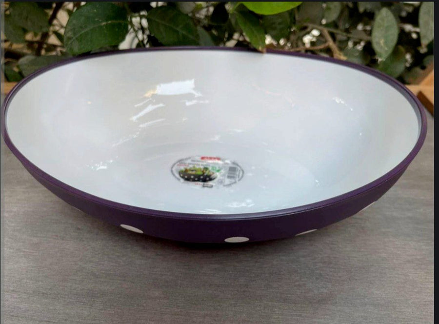 Spotted Bowl 4 Oval 3000 ml