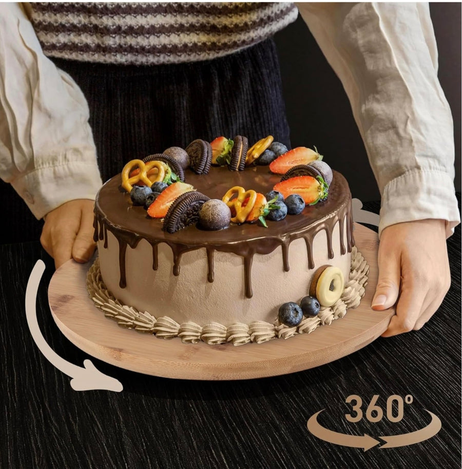 صنية تقديم خشب