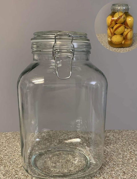 برطمان زجاج غطا كلبس
