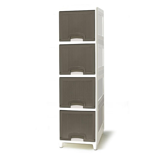 National Plastic 4-Drawer Organiser