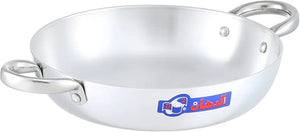 Stainless steel pot with two handles, size 26