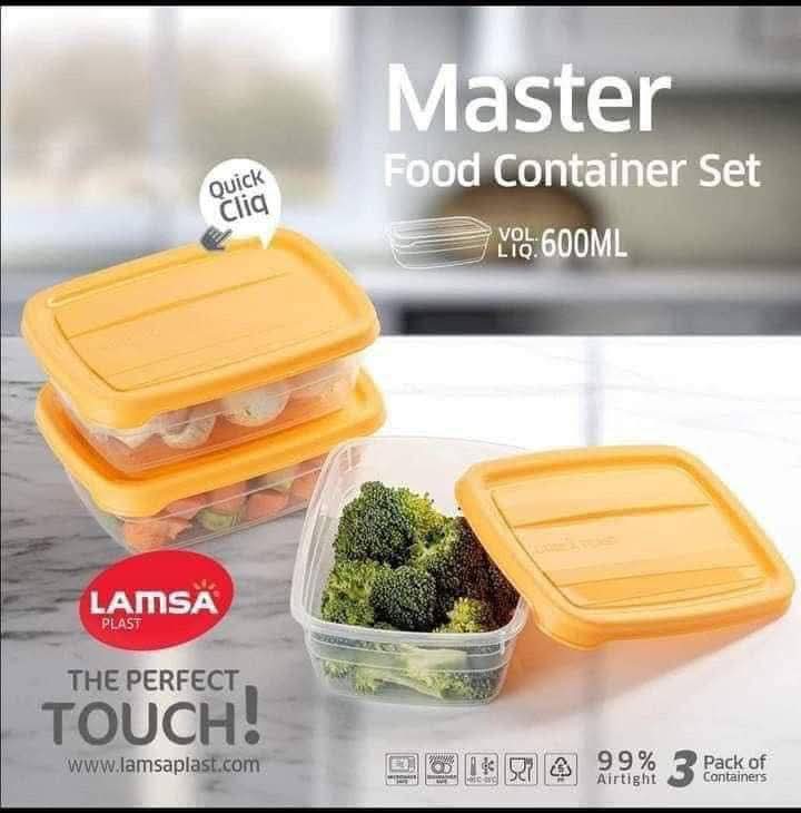 Master Fridge Container 0.6 Litre