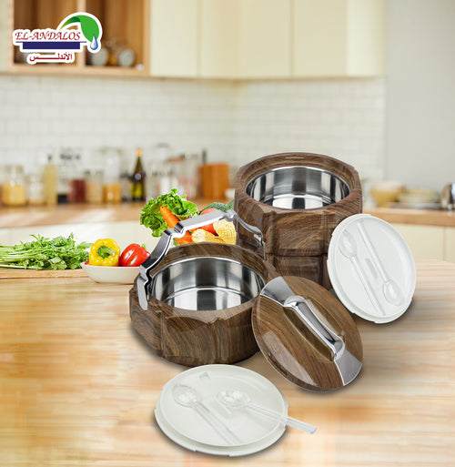 Wooden food container