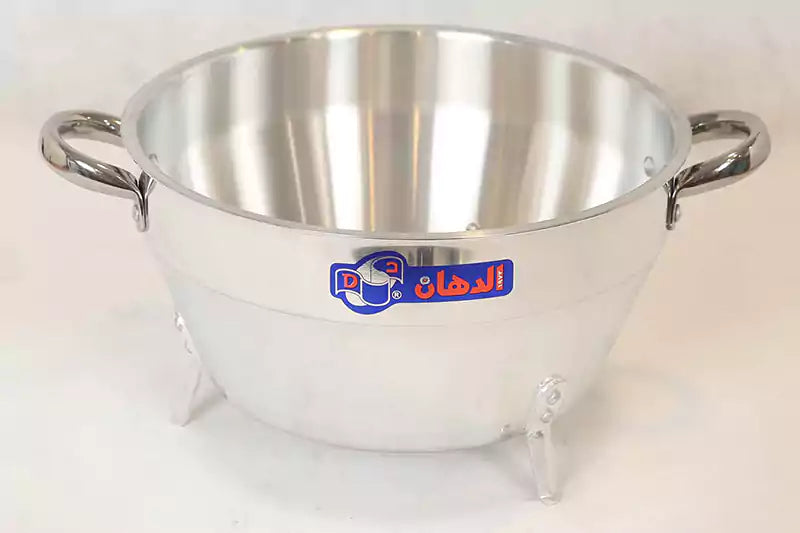 Hand-held stainless steel strainer, size 26