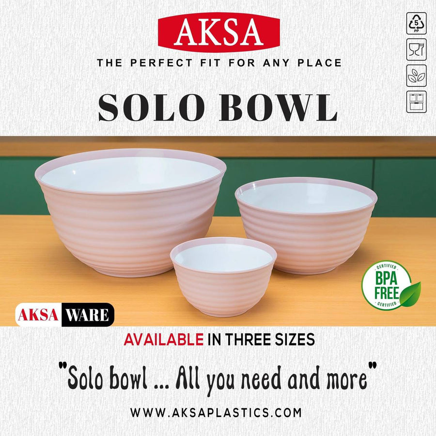 Bowl of 3 Solo XA 4500ml