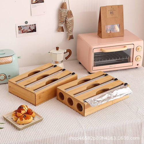 Triple wooden foil holder