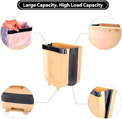 Foldable trash