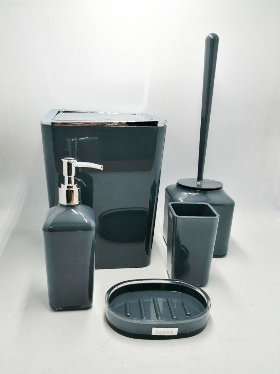 5-piece square bathroom set
