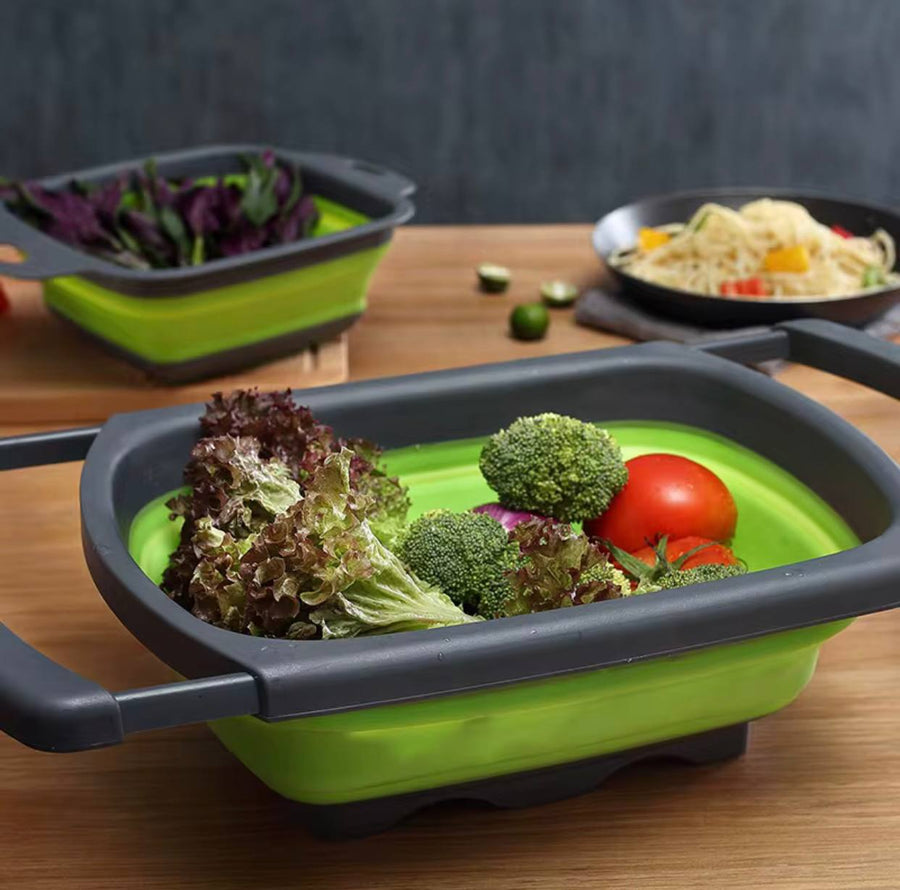 Silicone sink strainer
