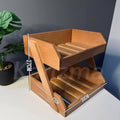 Hollow wooden stand