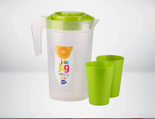 Italian carafe with two cups