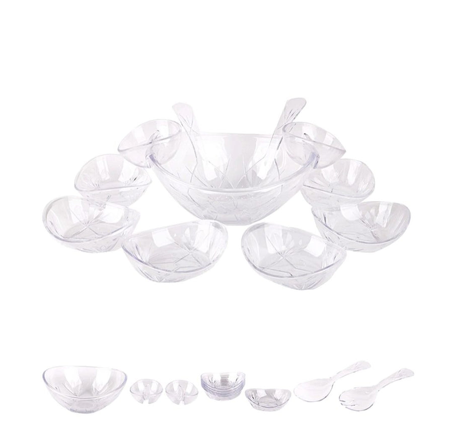 Acrylic dinnerware set