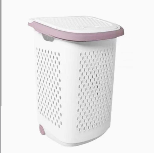 Laundry basket with cover, Trolley Exa