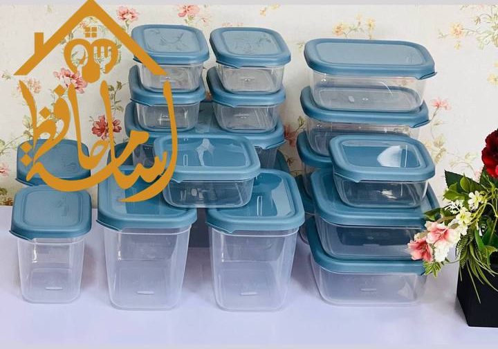 طقم تلاجة اكسا 18 قطعة - Image 2