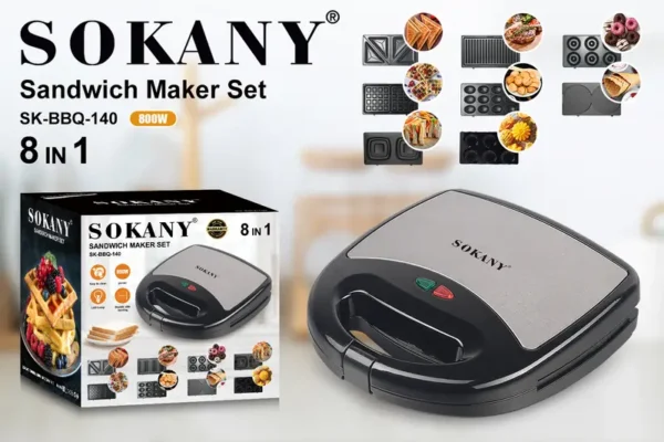ساندوتش ميكر 8*1  SK-B140