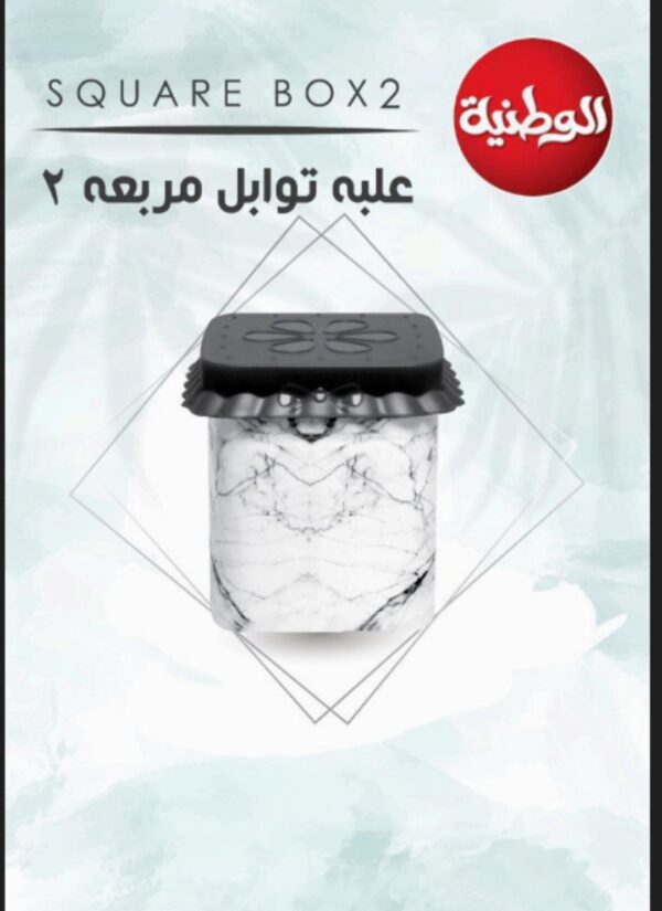 علبة توابل مربعة مقاس 2