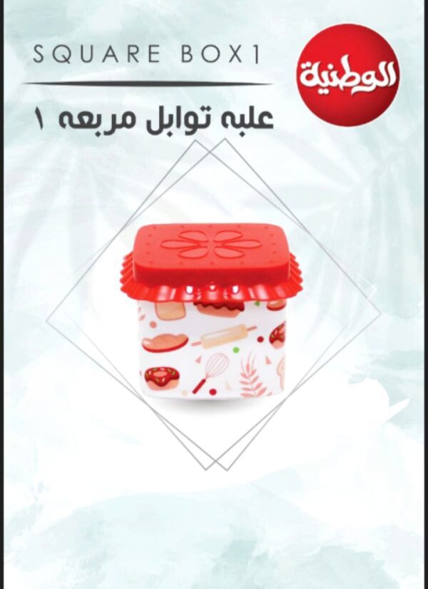علبة توابل مربعة مقاس 1