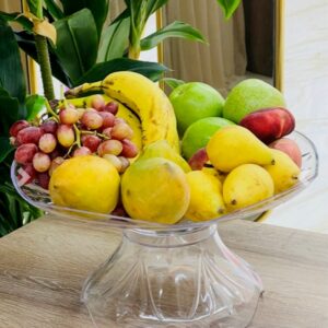 طبق فاكهة أكريليك