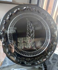 صنيه عشا استيل مقاس 70cm