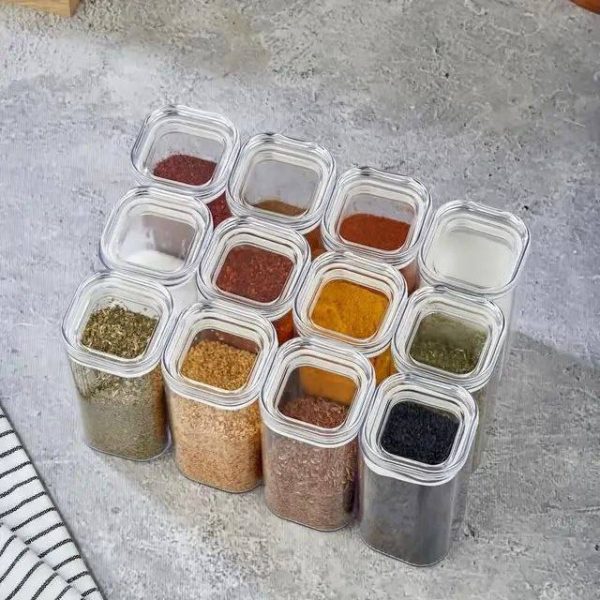 ⁦طقم توابل اكريلك 12ق⁩ - الصورة ⁦2⁩