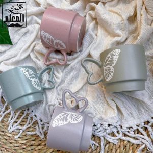 طقم مج بورسلين فراشه