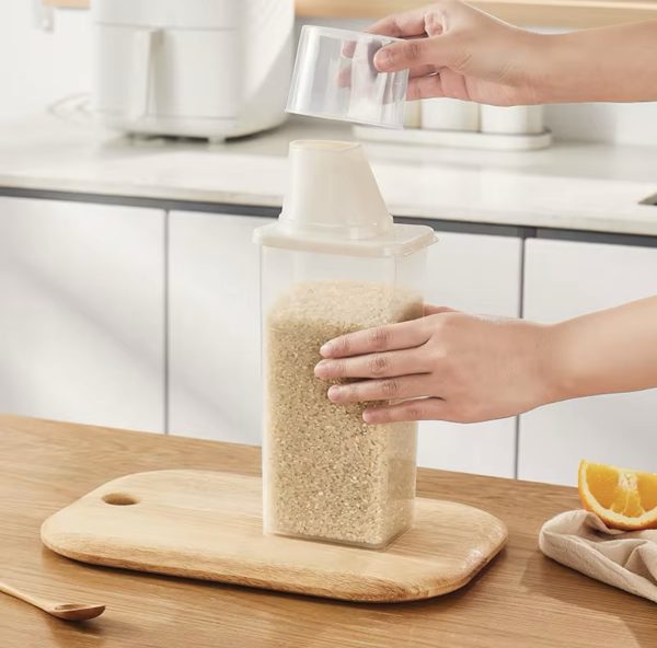 علبه حفظ بقوليات _ سعه 800Ml
