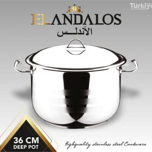 حله استانلس استيل الاندلس _ 36cm