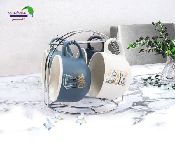 طقم مج شوربه الاندلس _ استاند جولد