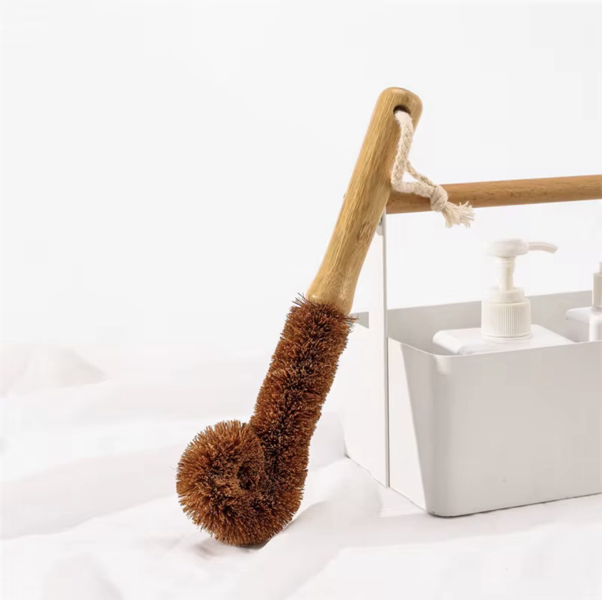 فرشه تنظيق يد خشب