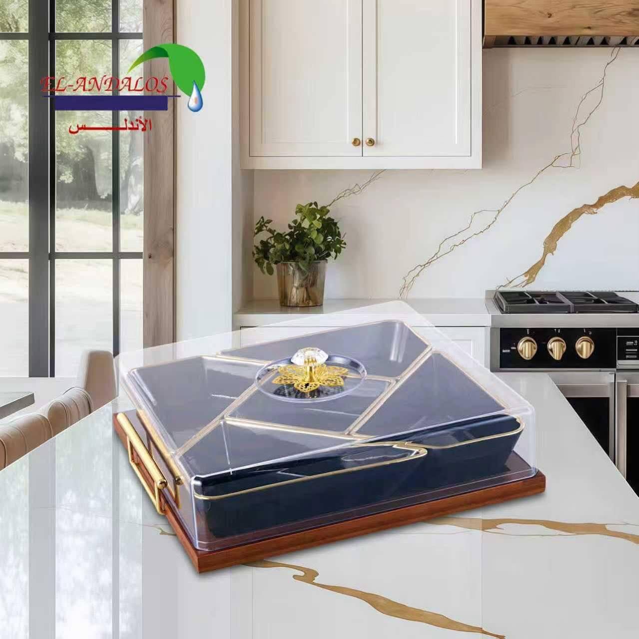 طبق تسالي بورسلين الأندلس