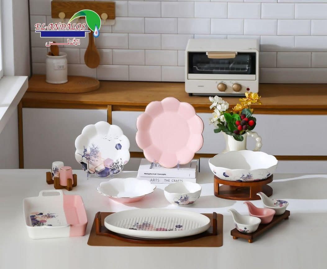 طقم عشا بورسلين الاندلس - الصورة 2