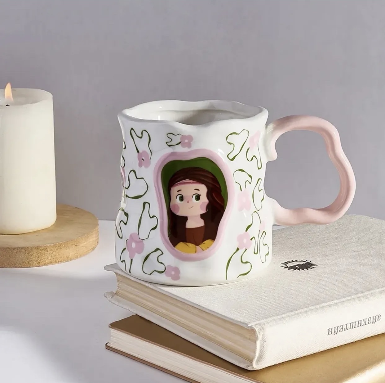 مج بورسلين فلورال